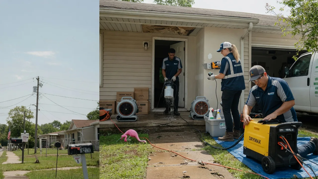 Storm Damage Water Removal in Alabama near me